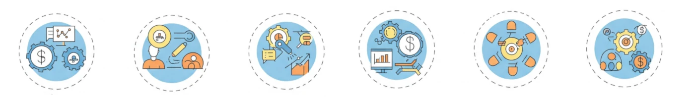 Fases de la gestión mensual de campañas SEM