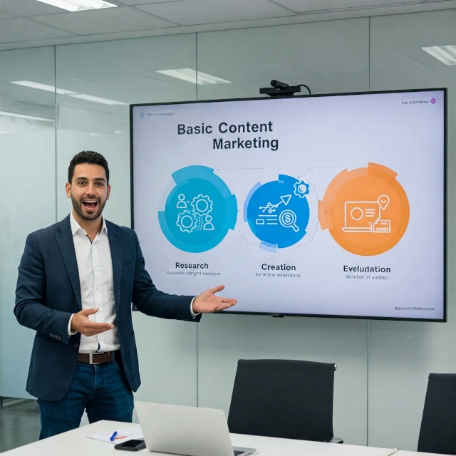 Infografía detallada de las 4 etapas de la metodología: investigación, creación, publicación y evaluación